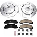 Power Stop 2018 Ford Expedition Front & Rear Z23 Evolution Sport Brake Kit-3