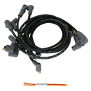 MSD Wire Set. Black Super Conductor. Small Block Chevy. Socket Cap-1
