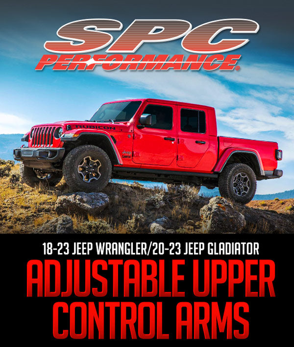 Spc Performance SPC PERFORMANCE ADJUSTABLE UPPER CONTROL ARMS: 2018–2023 JEEP WRANGLER ...