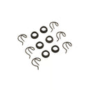 Mr. Gasket Shifter Bushing Kit - Steel Clips And Bushings-1