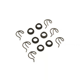 Mr. Gasket Shifter Bushing Kit - Steel Clips And Bushings