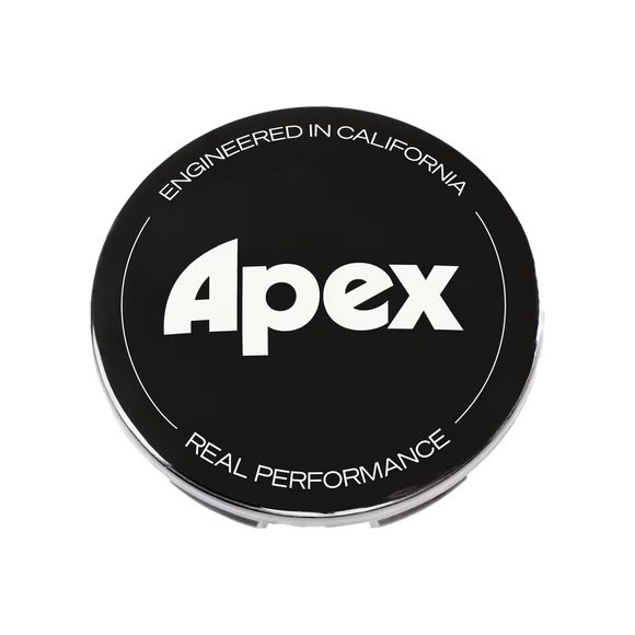 Apex Gloss Wheel Center Caps - New Logo