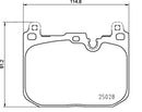 Brembo 20-22 BMW M235i xDrive Gran Coupe/ Mini Cooper Clubman Front Low-Met Brake Pad P06110-3