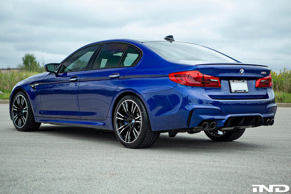 BMW F90 M5 Exhaust Tip Set - Black Chrome