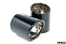 BMW F90 M5 Exhaust Tip Set - Black Chrome-8