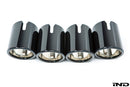 BMW F90 M5 Exhaust Tip Set - Black Chrome-1