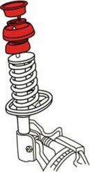 SPC Performance 99-05 VW Golf/Jetta/00-06 Audi TT Front Adjustable Strut Mount-3