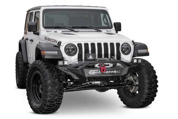 Addictive Desert Designs 2018 Jeep Wrangler JL Stealth Fighter Front Bumper w/ Winch Mounts
