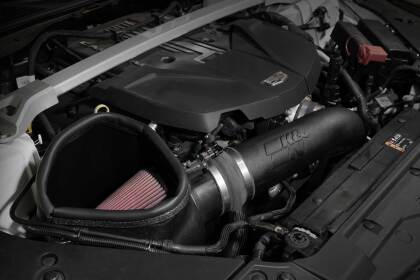 Cold Air Intake System - High-flow Air Filter, Roto-mold Tube - CADILLAC CT5-V BLACKWING V8-6.2L F/I
