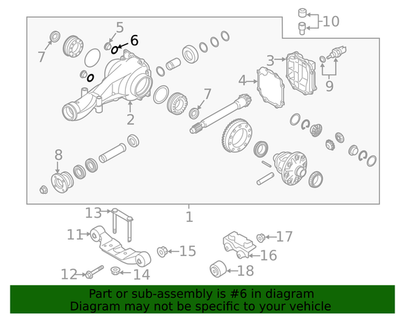 Drain & Fill Plug Gasket - Subaru (803918060)