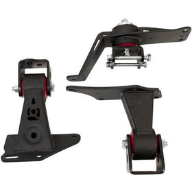 Innovative 00-09 Honda S2000 K-Series Black Steel Mounts 95A Bushings - 0