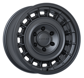 Nomad N502DU Arvo 17x8.5in / 6x139.7 BP / 0mm Offset / 106.1mm Bore - Dark Gunmetal Wheel