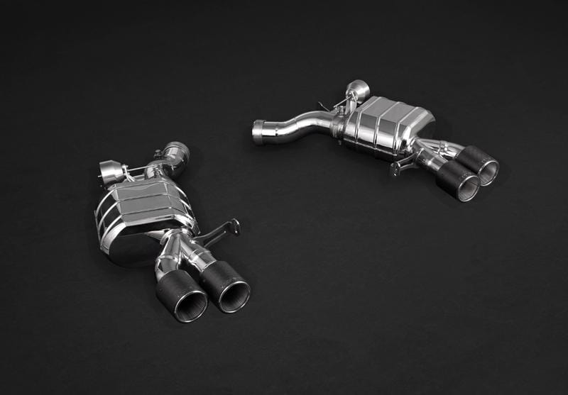 BMW M5 (F10): Valved Exhaust, Mid Pipes, And CES-3 (Carbon Fiber Tips)