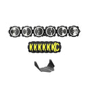KC HILITES PRO 6 LIGHT BAR KIT: 2020+ POLARIS RZR PRO XP/2022+ POLARIS RZR TURBO R-1
