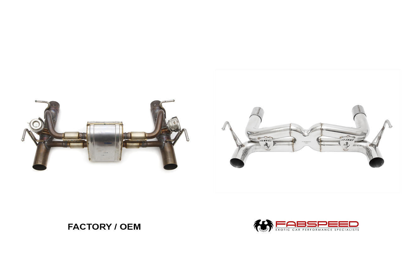 Fabspeed Ferrari 488 Pista Supersport X-Pipe Exhaust System