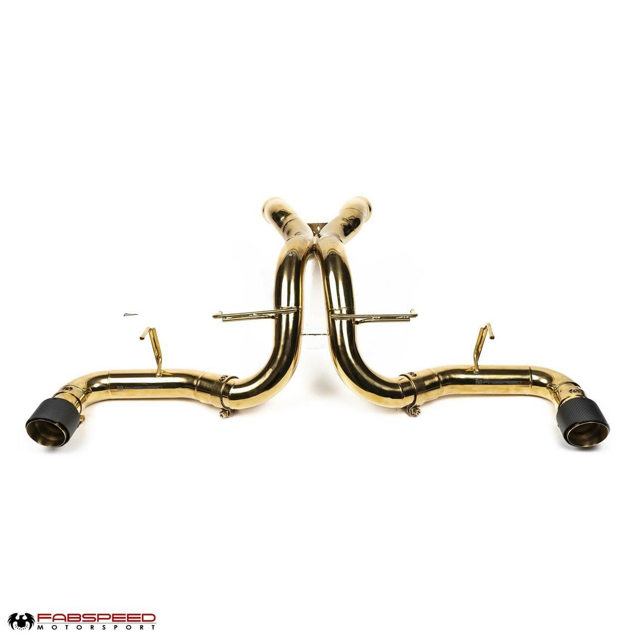 Fabspeed McLaren 570S Supreme Titanium X-Pipe Exhaust System (2015+)