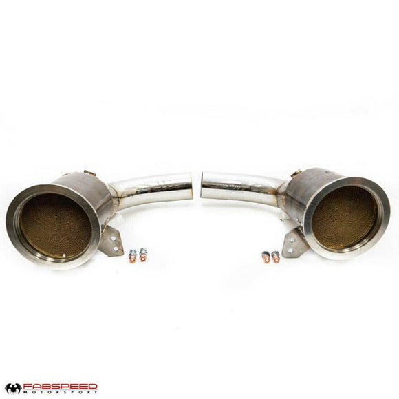 Fabspeed 2025+ Porsche 992.2 Carrera (NON GTS) Sport Catalytic Converters (2025+)
