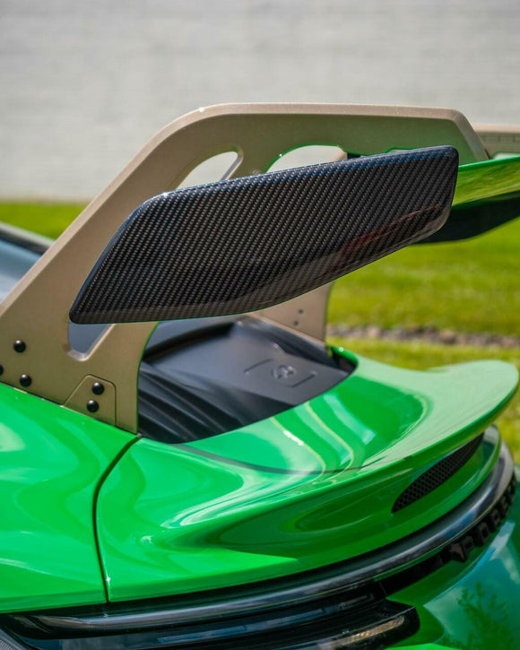 Fabspeed Porsche 992 GT3 Carbon Fiber Wing End Plates (2022+)