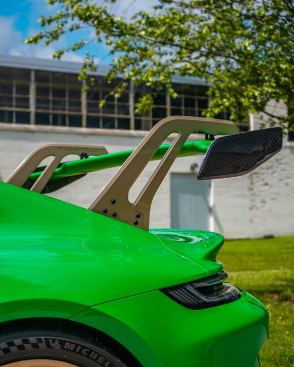 Fabspeed Porsche 992 GT3 Carbon Fiber Wing End Plates (2022+)