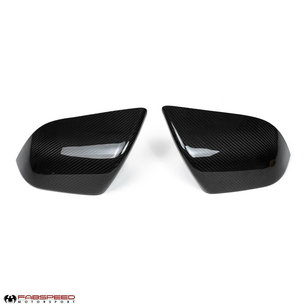 Fabspeed Tesla Model 3 & Y Carbon Mirror Covers