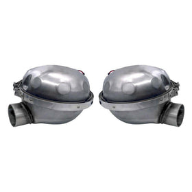 Fabspeed Tesla Model 3 Dual Speaker Active Exhaust System - 0