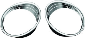 Kuryakyn Driving Light Bezels Indian Chrome