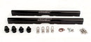 FAST LS3/LS7/L76/L99 Billet Fuel Rail Kit for LSXR Intake (Black Anodized)-1