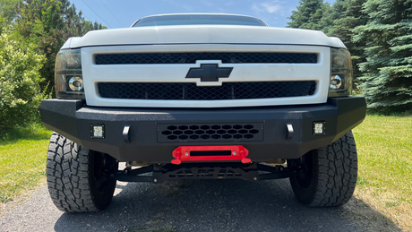 Fishbone Offroad 07-13 Chevy  Silverado 1500  Front Bumper  - Black - 0