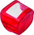 Bikers Choice 73-98 Big Twin And Sportster Replacement Taillight Lens Red Replaces H-D 68034-77-1