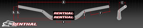 Renthal RC High Fatbar - Gold