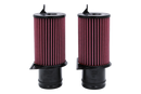BMC 2013+ Audi R8 (42) 5.2 V10 S-Tronic Replacement Cylindrical Air Filters (Full Kit)-1