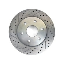 Baer Service Parts 14.000" X 1.181", 6 x 5.00"/6 x 5.50"BC, 3.098" Register, 1-Piece, Right, Slot Drilled & Zinc-Plated Finish