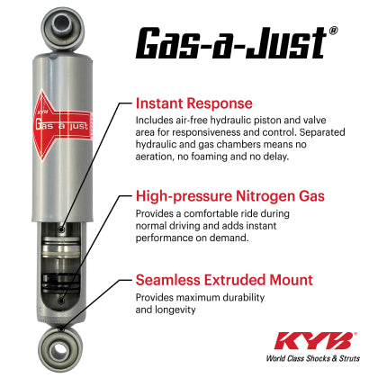 KYB 07-13 BMW 325i E90 Rear Shock Gas-A-Just