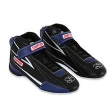 SIMPSON SUPERCOIL RACE SHOES BLACK/BLUE 11.5
