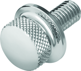 Kuryakyn Indian Quick Release Seat Screw(Scout Models With Passenger Seat) - Chrome