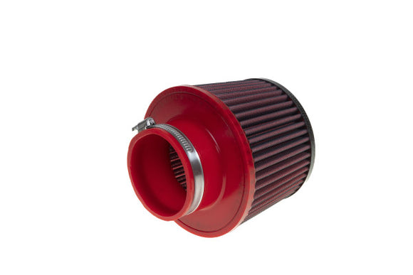 BMC Single Air Universal Conical Filter w/Carbon Top - 80mm Inlet / 110mm H