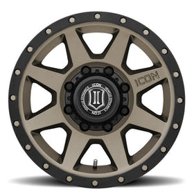 ICON Rebound 17x8.5 8x6.5 13mm Offset 5.25in BS 121.4mm Bore Bronze Wheel