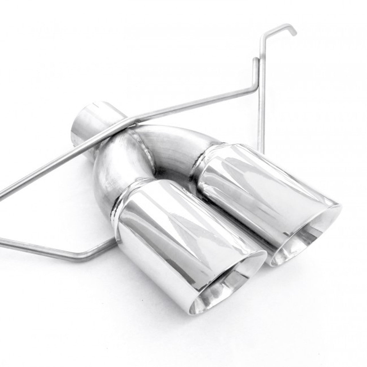 Stainless Works 2013-18 Ford Focus ST 3in Catback Vintage Round Muffler 4in Tips - 0