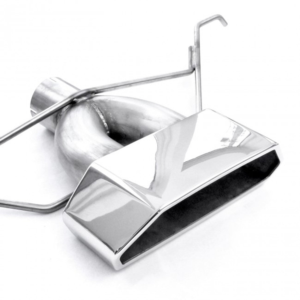 Stainless Works 2013-18 Ford Focus ST 3in Catback Vintage Round Muffler Wide Tip - 0