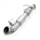Stainless Works 2013-18 Ford Focus ST 3in High-Flow Cats Downpipe Factory Connection-1