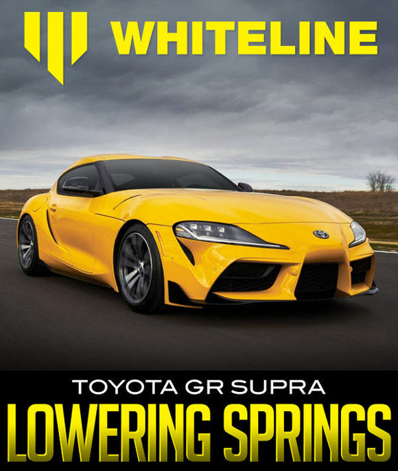 WHITELINE PERFORMANCE LOWERING SPRING KIT: 2020+ TOYOTA GR SUPRA