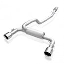 Stainless Works 2016-18 Ford Focus RS 3in Catback Vintage Round Muffler 5in Tips-1