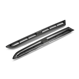 Seibon 09-10 Nissan GTR R35 Carbon Fiber Fender Ducts (Pair) - 0