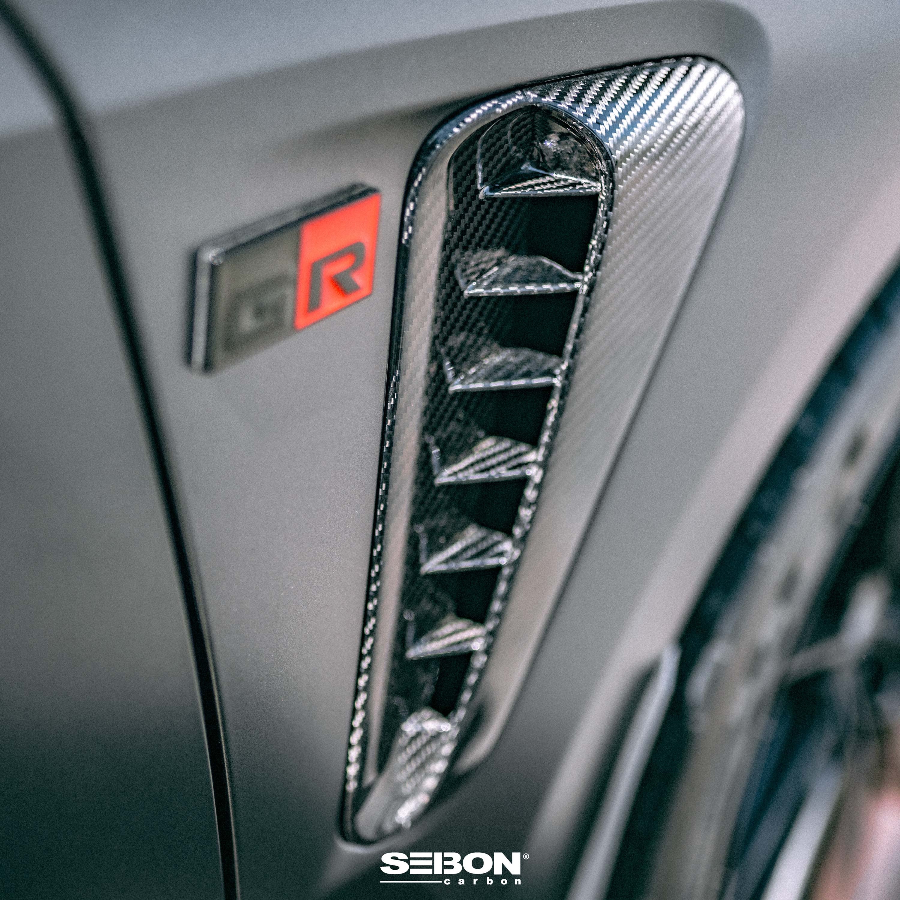 Dry Carbon Fender Vents For 2023-2024 Toyota GR Corolla