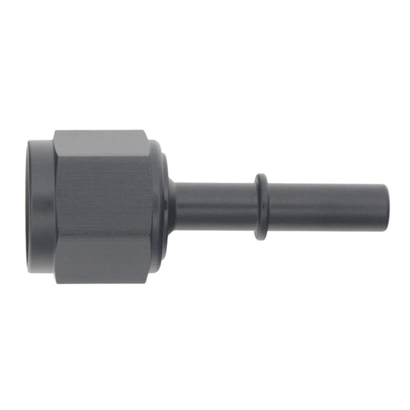 DeatschWerks 8AN Female Flare to 10AN Male Flare Expander - Anodized DW Titanium
