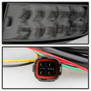 Spyder 08-14 Subara Impreza WRX Hatchback LED Tail Lights Seq Signal Blk Smoke ALT-YD-SI085D-SEQ-BSM-9