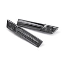 Seibon 09-10 Nissan GTR R35 Carbon Fiber Fender Duct Logos (Pair)-1