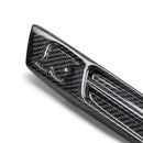 Seibon 09-10 Nissan GTR R35 Carbon Fiber Fender Duct Logos (Pair)-3