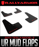 RALLY ARMOR UR MUD FLAPS: 2017+ TESLA MODEL 3-1