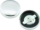 Bikers Choice 36-E73 Chrome Early Nonvent Gas Cap Fatbob Tank Left Side Replaces H-D 61103-65-1